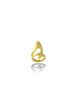 Sculpted Flame Ring