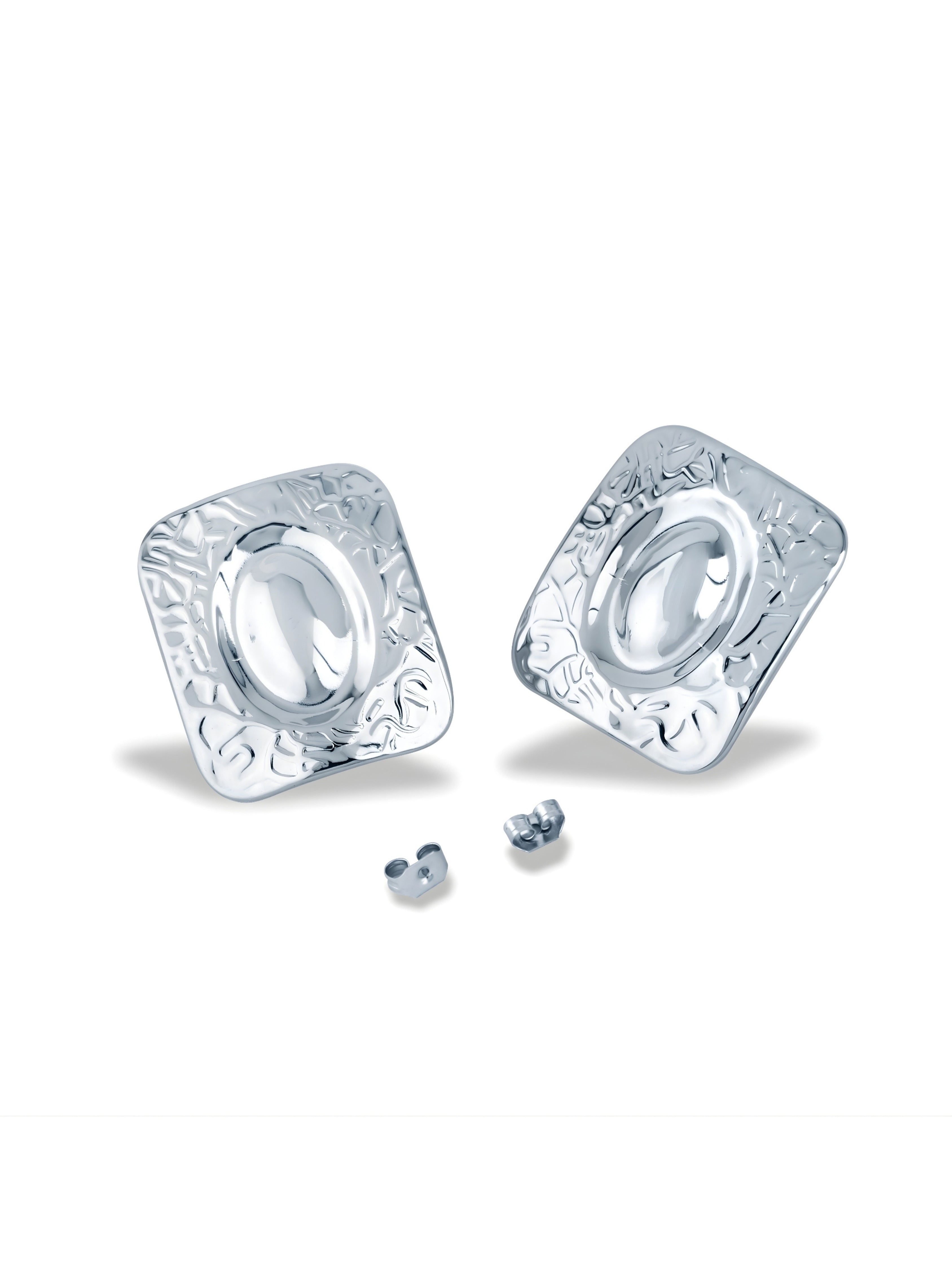 Vintage Square Stud Earrings