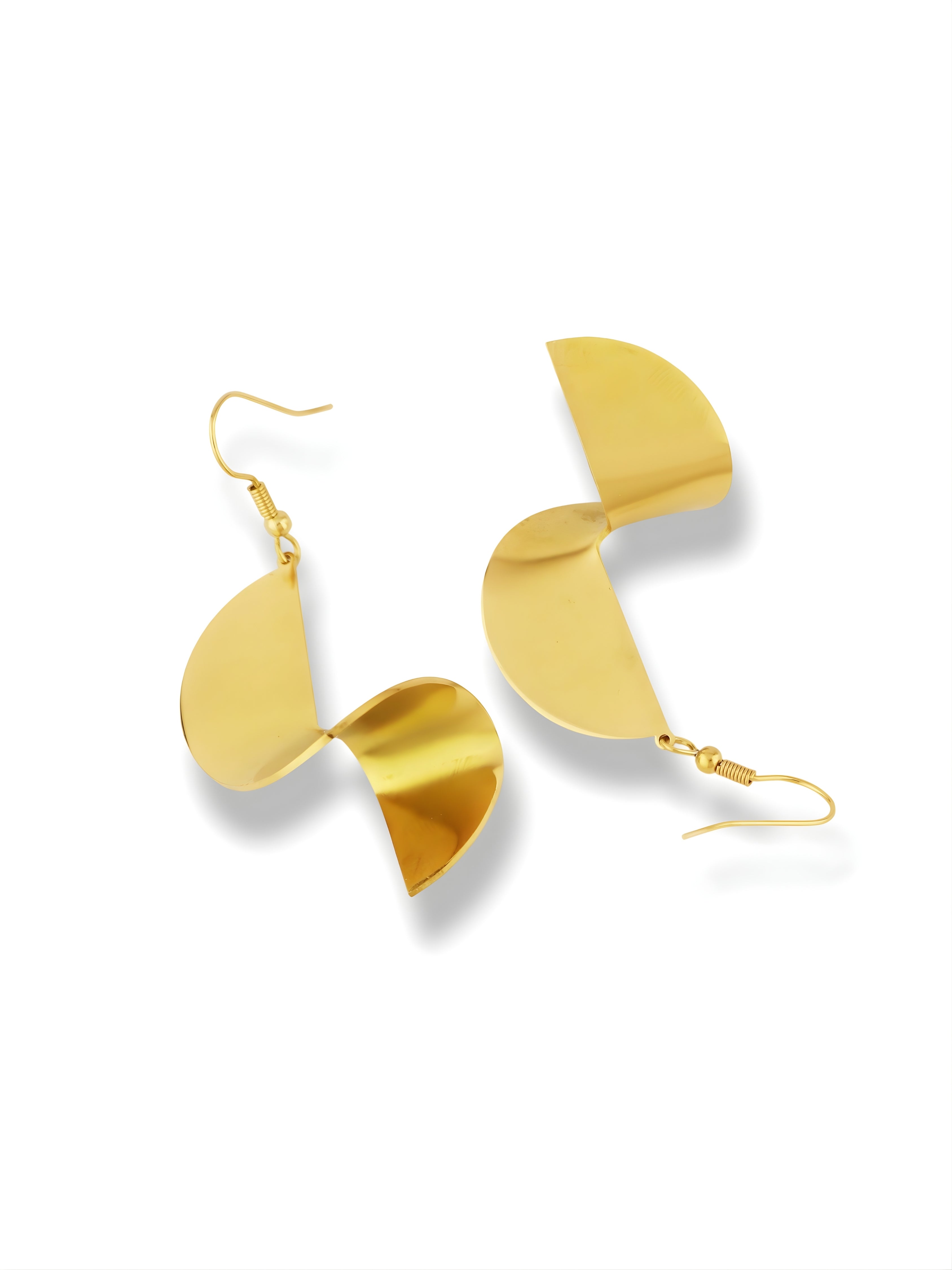 Curve Drop Earrings