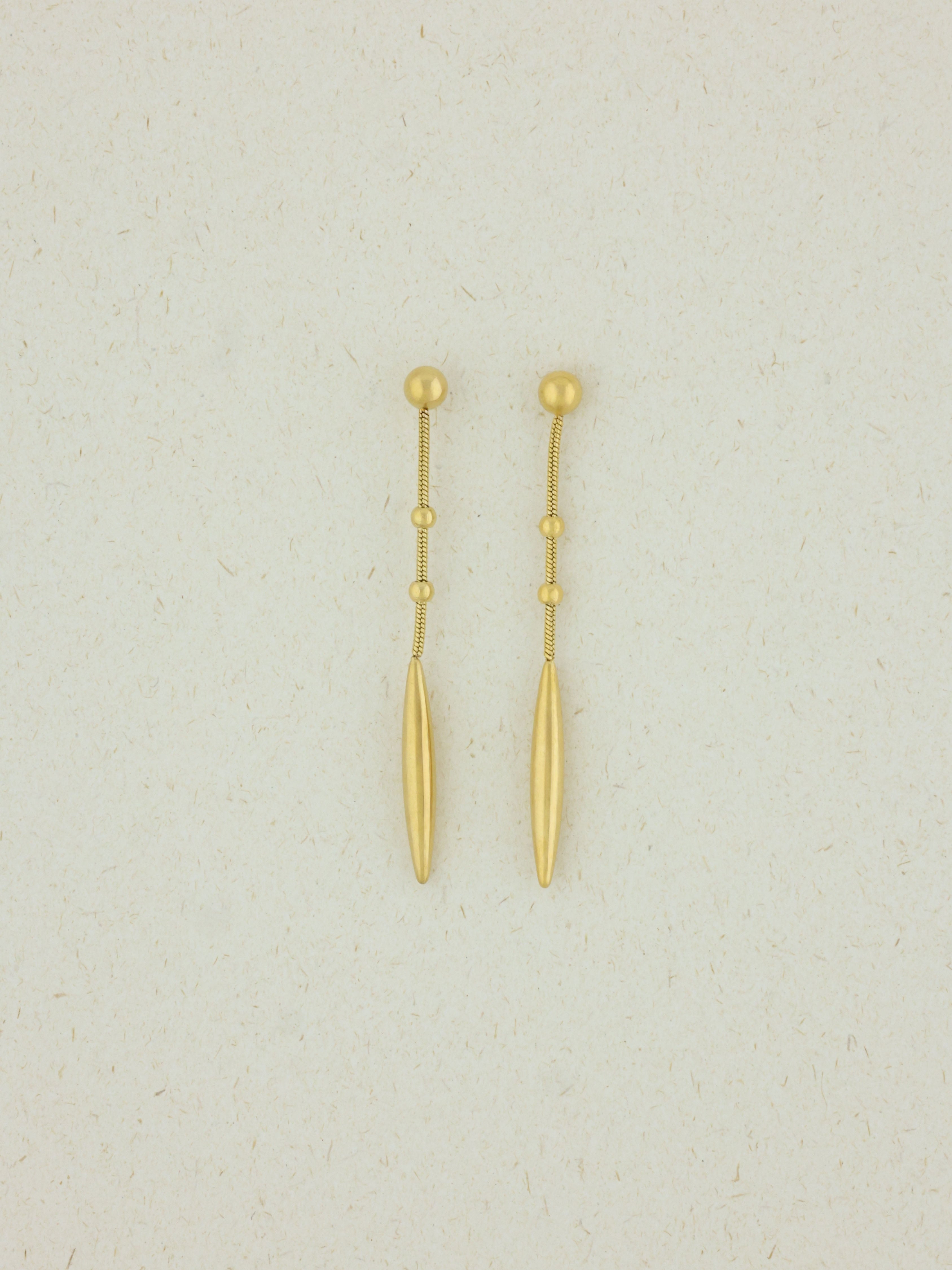 Kinetic Blade Earrings