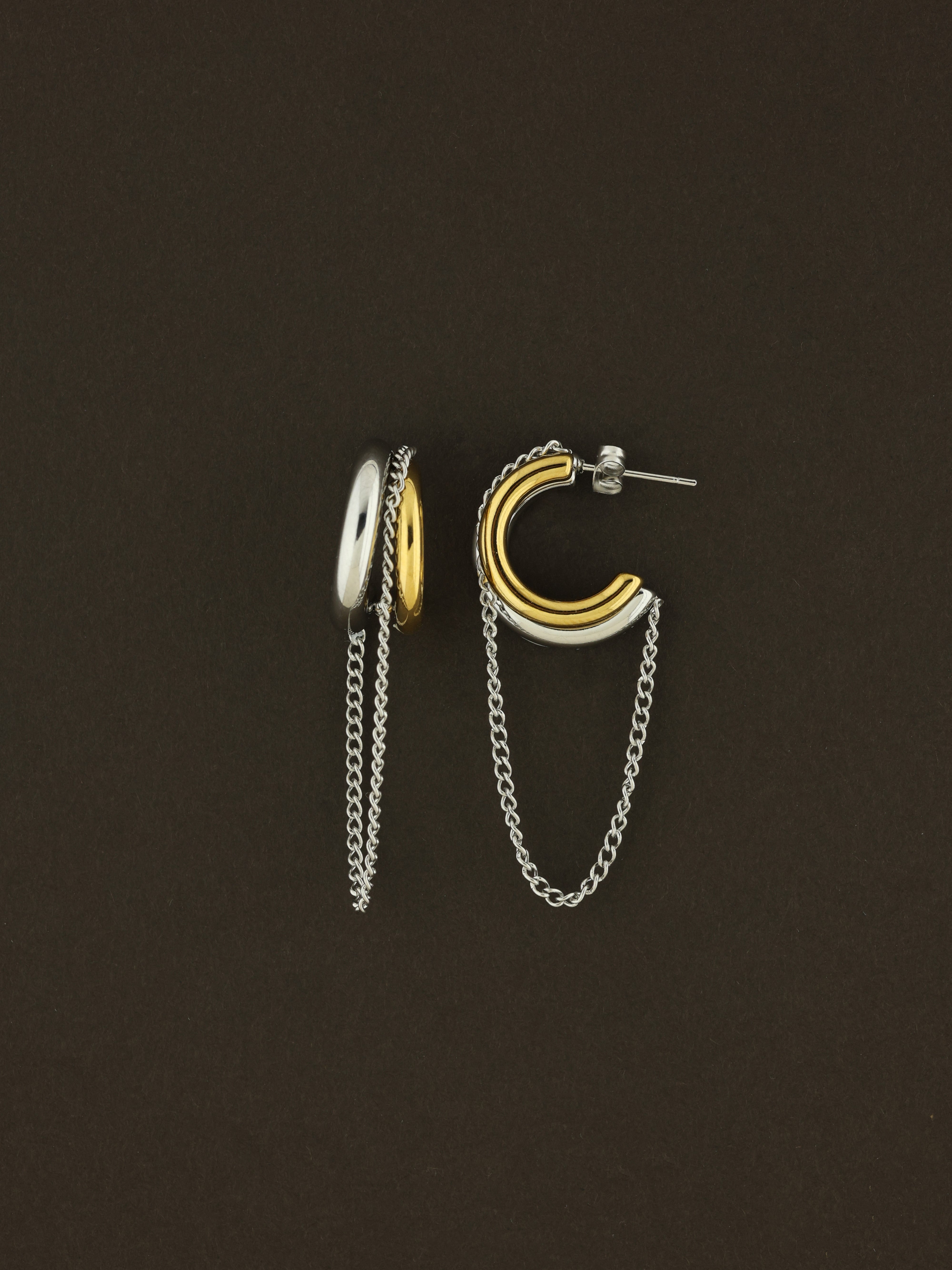 Spike Drop Earrings