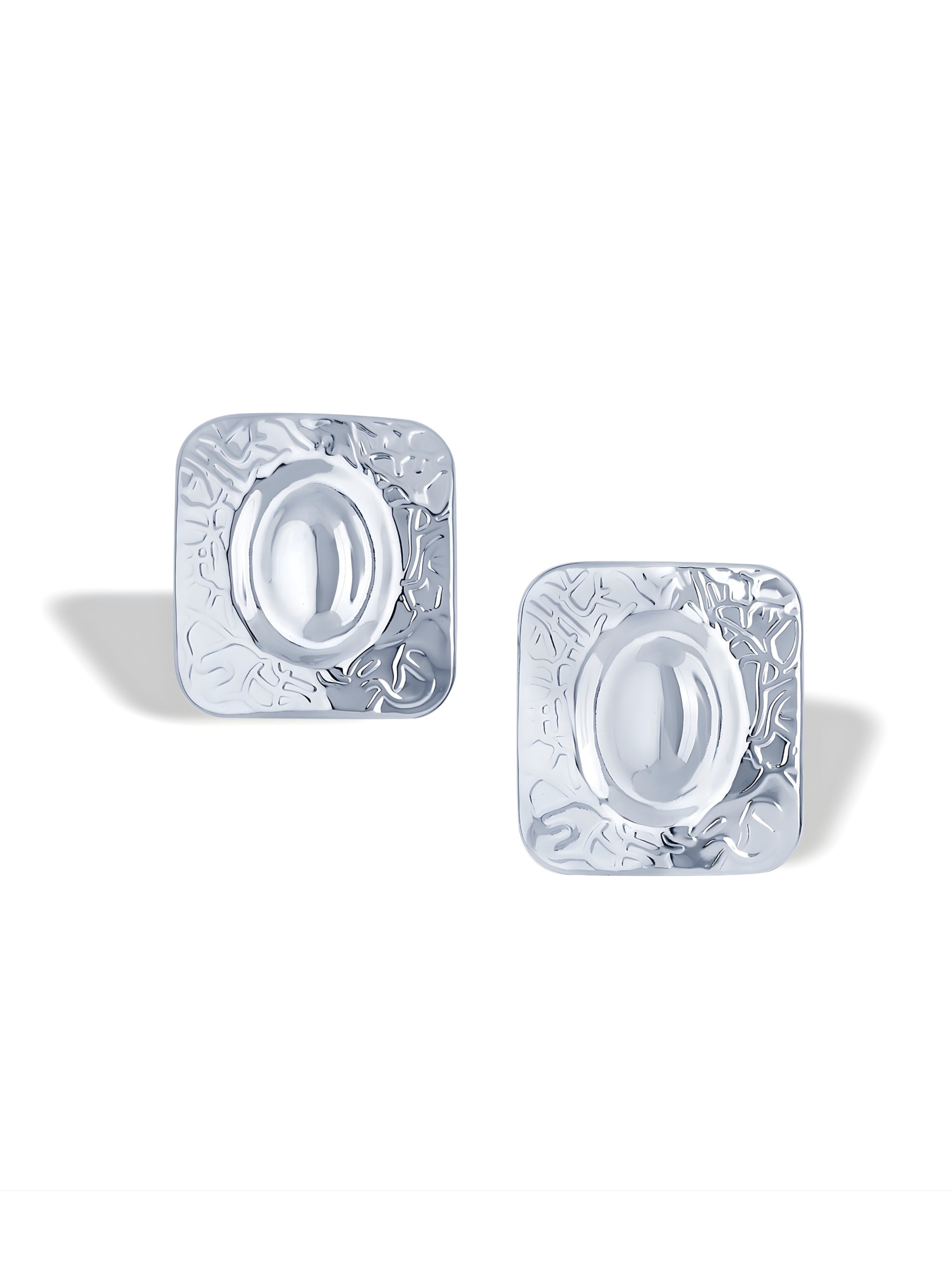 Vintage Square Stud Earrings