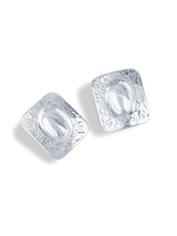Vintage Square Stud Earrings
