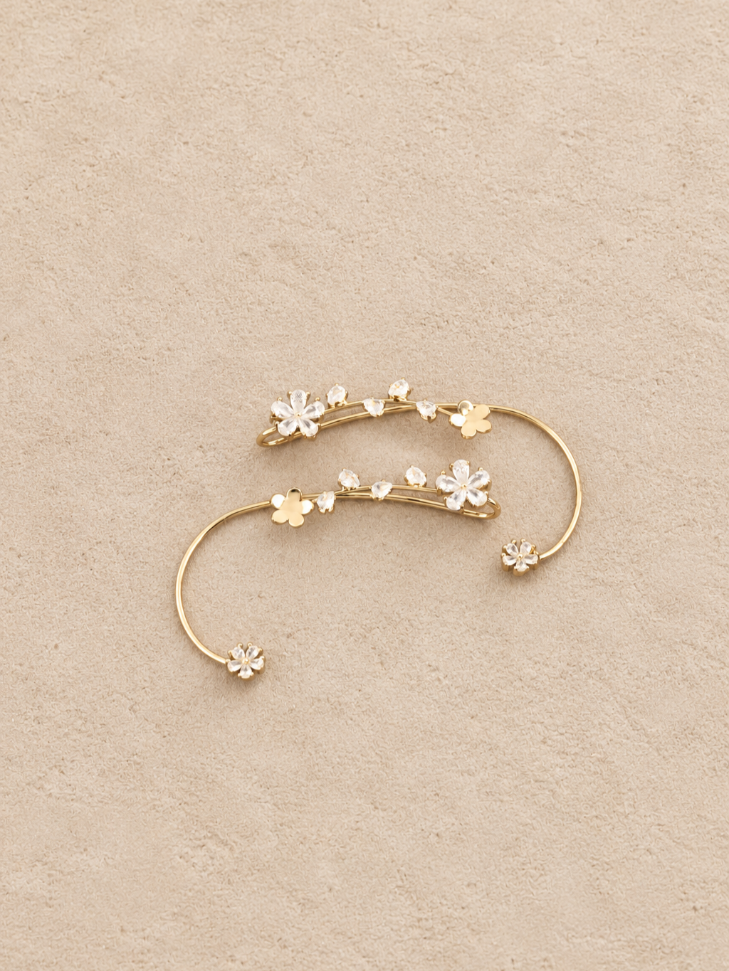 Fleur Earcuffs