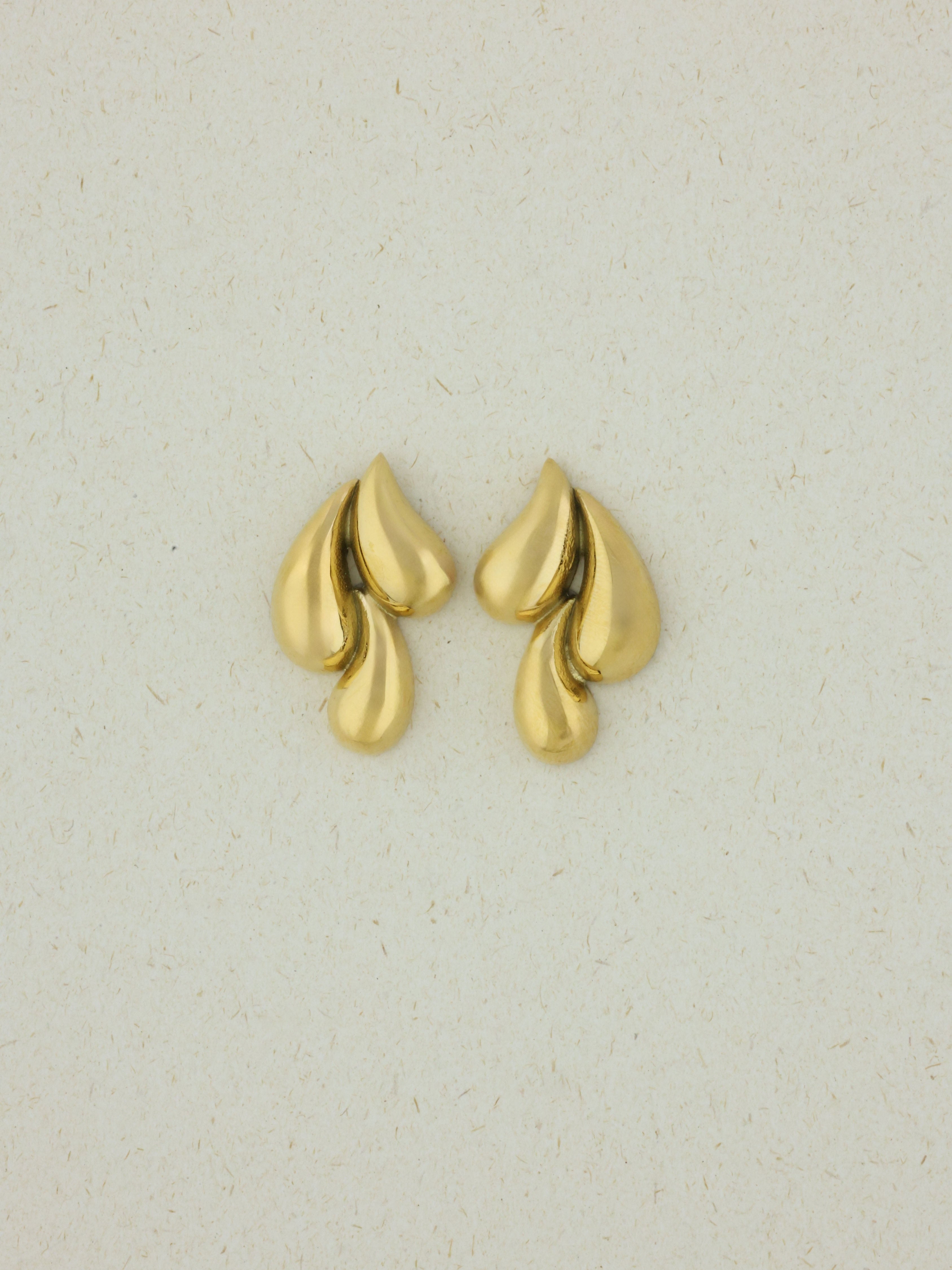 Gilded Petal Studs