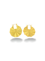 Ribbed Fan Hoops