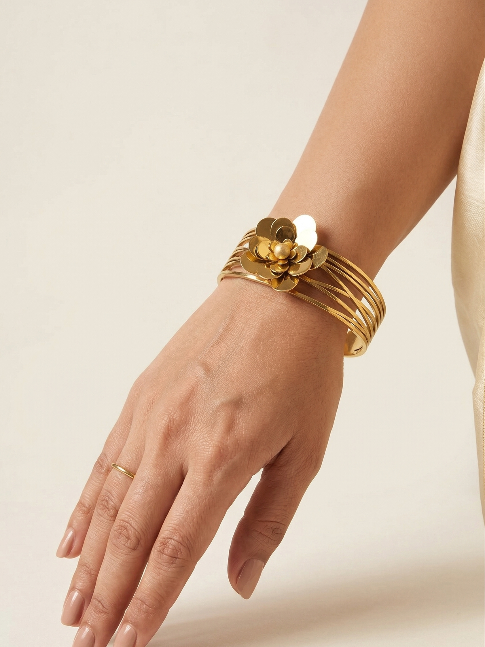 Multi-Strand Cuff Bangle