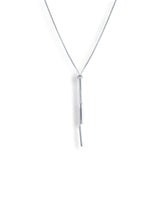 Lariat Bar Pendant Necklace