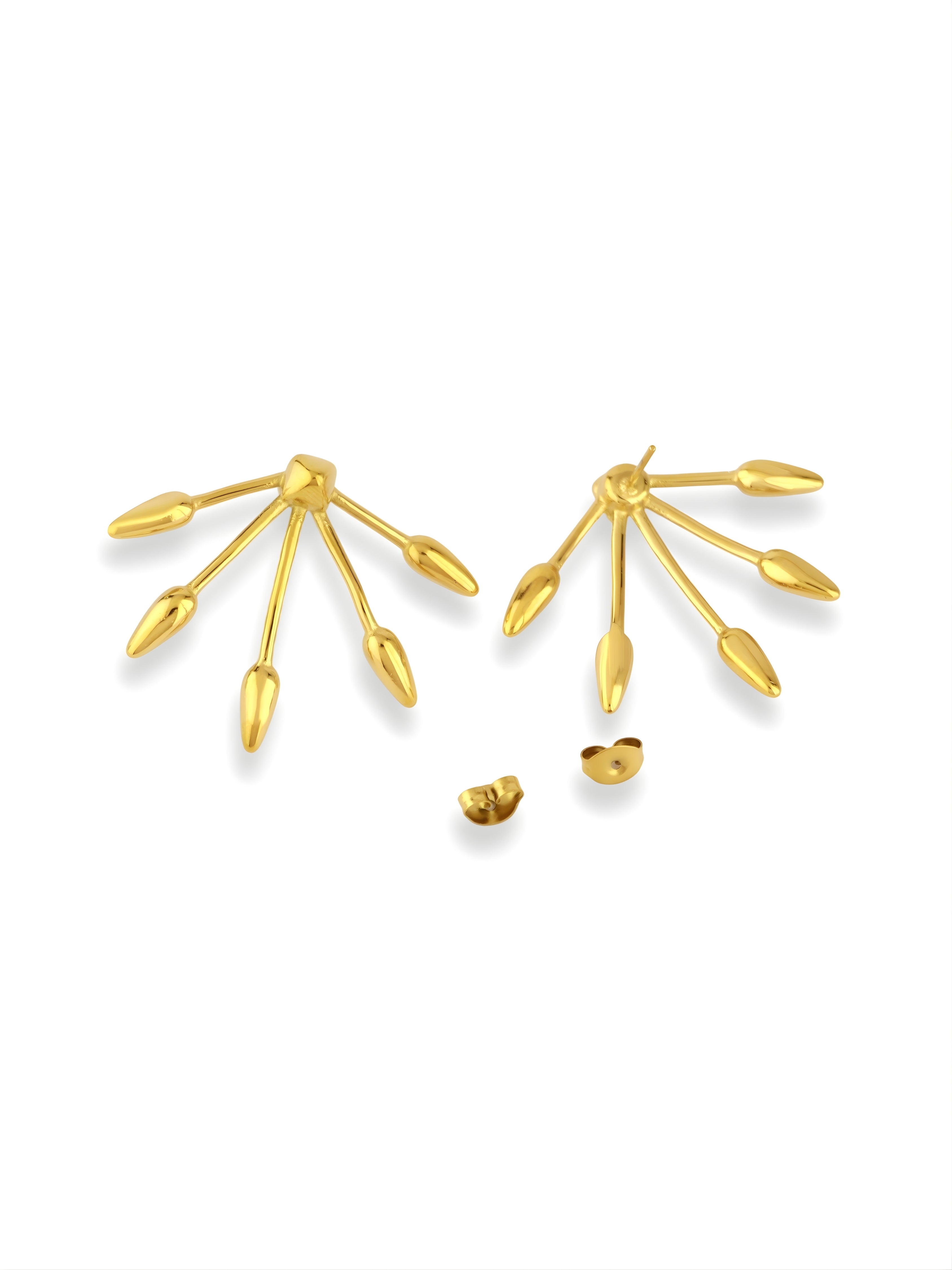 Small Leaves Studs