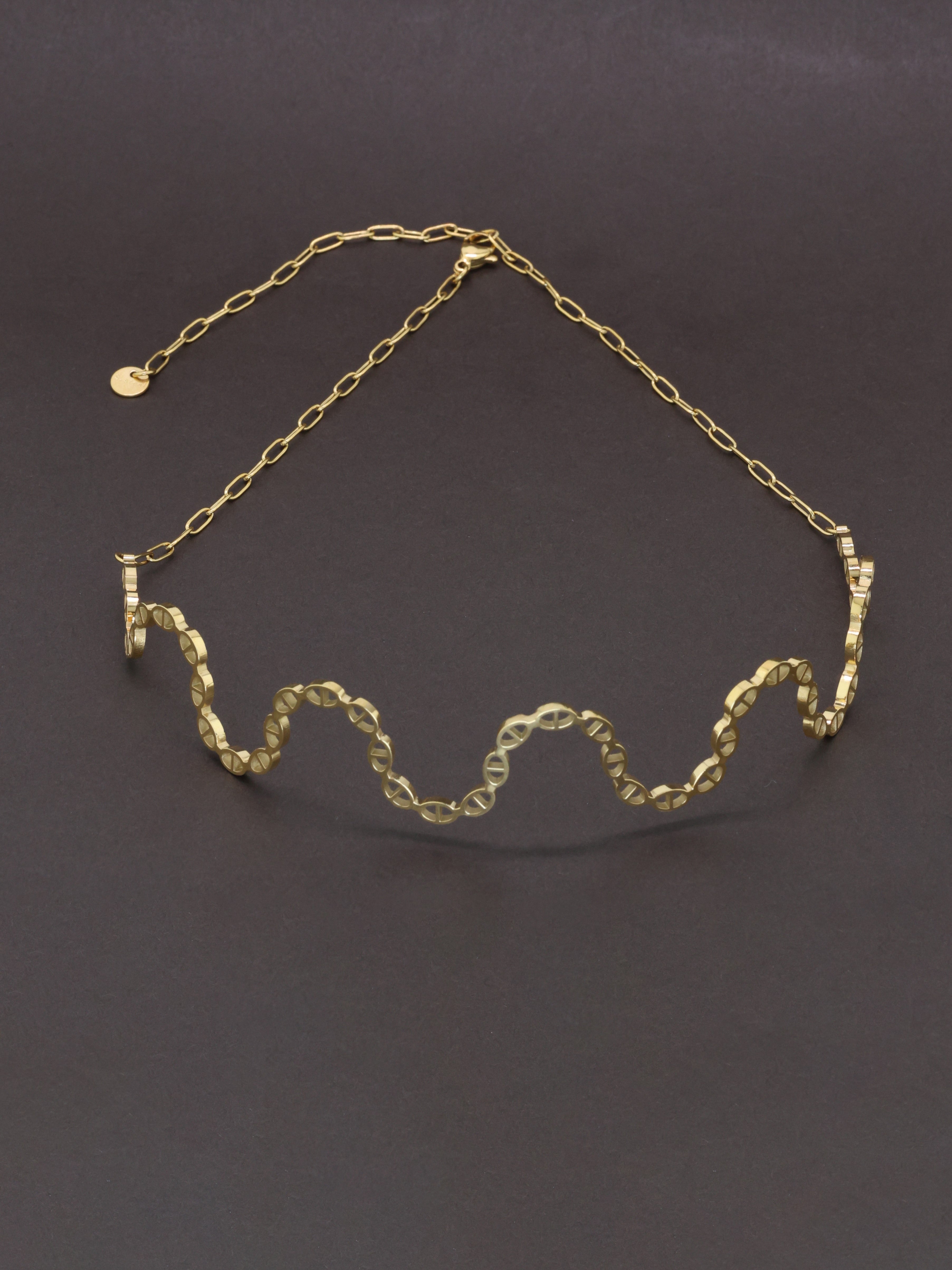 Wavy Collar Necklace