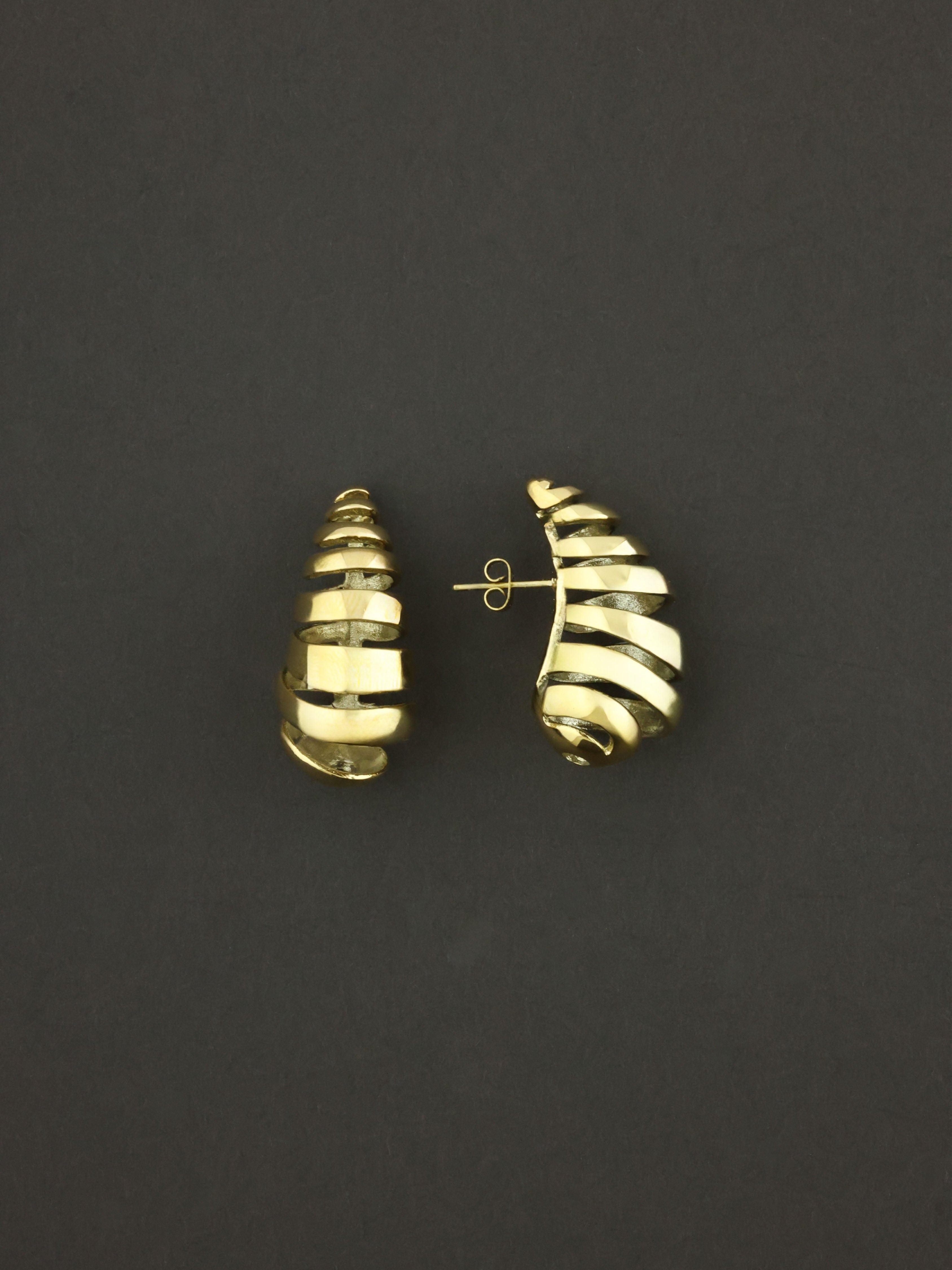 Spiral Twirl Earrings