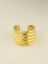 Comet Wavy Bangle