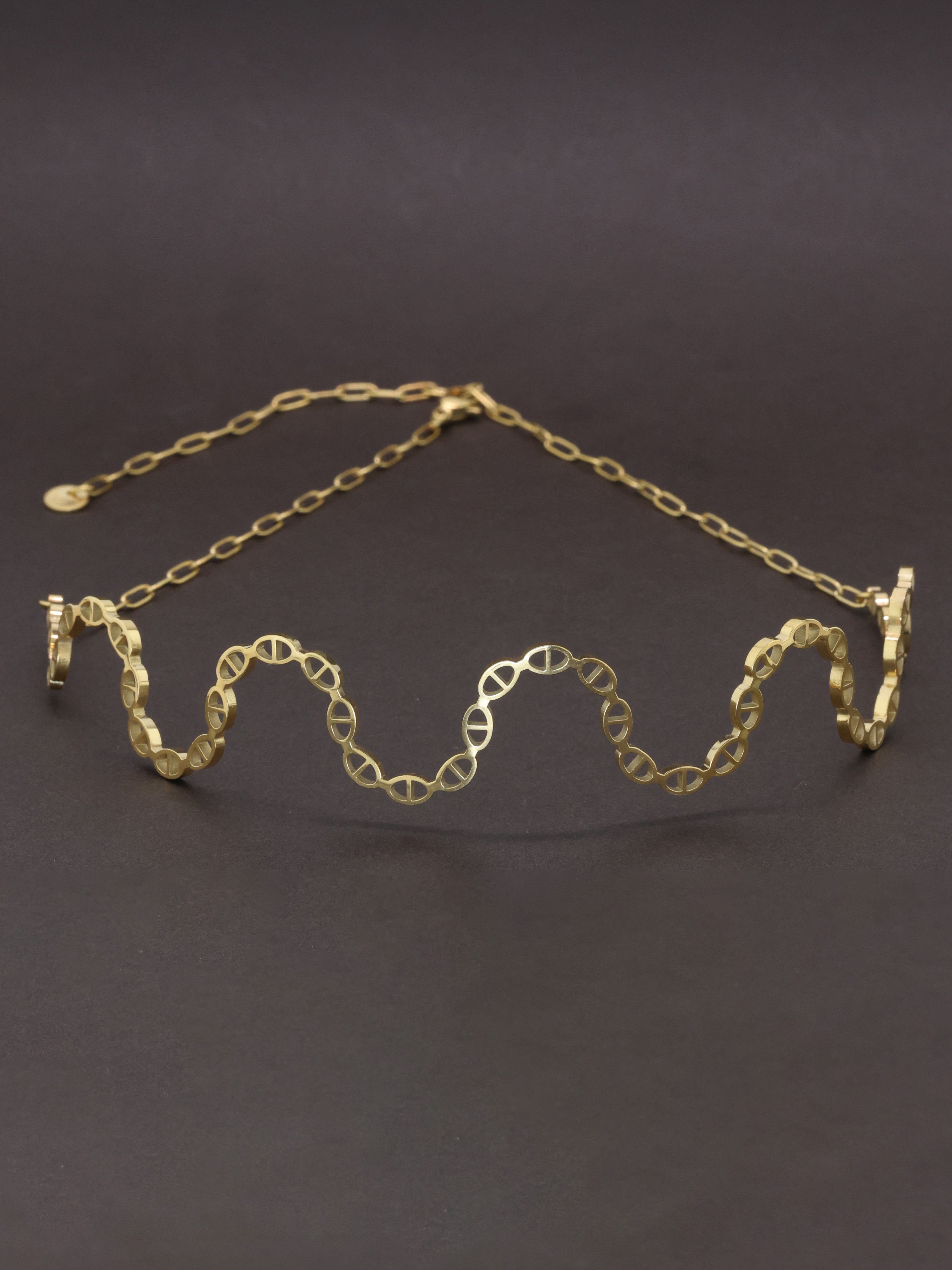 Wavy Collar Necklace