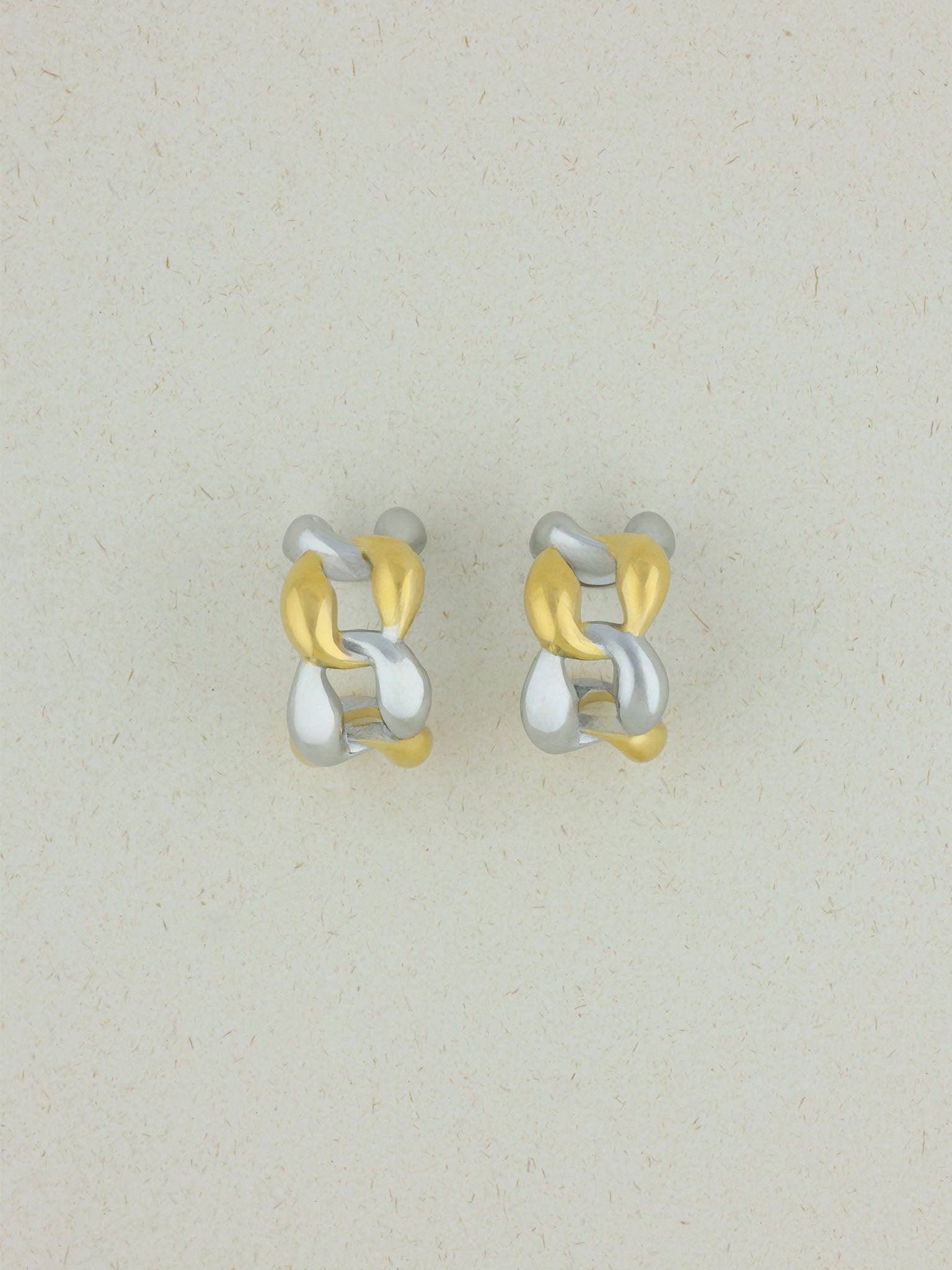 Harmonic Contrast Earrings