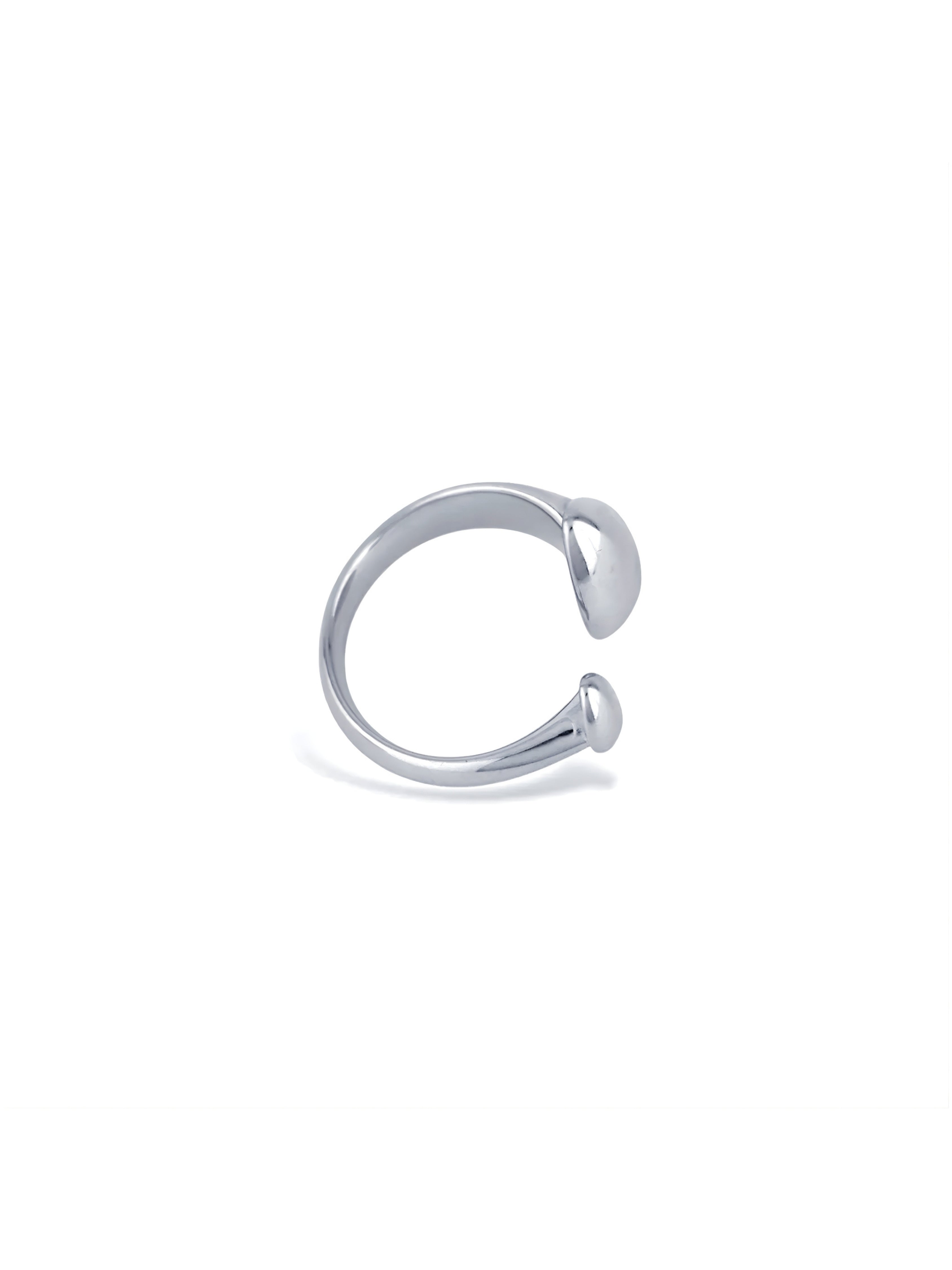 Soft Arc Open Ring