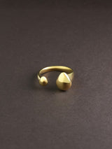 Soft Arc Open Ring