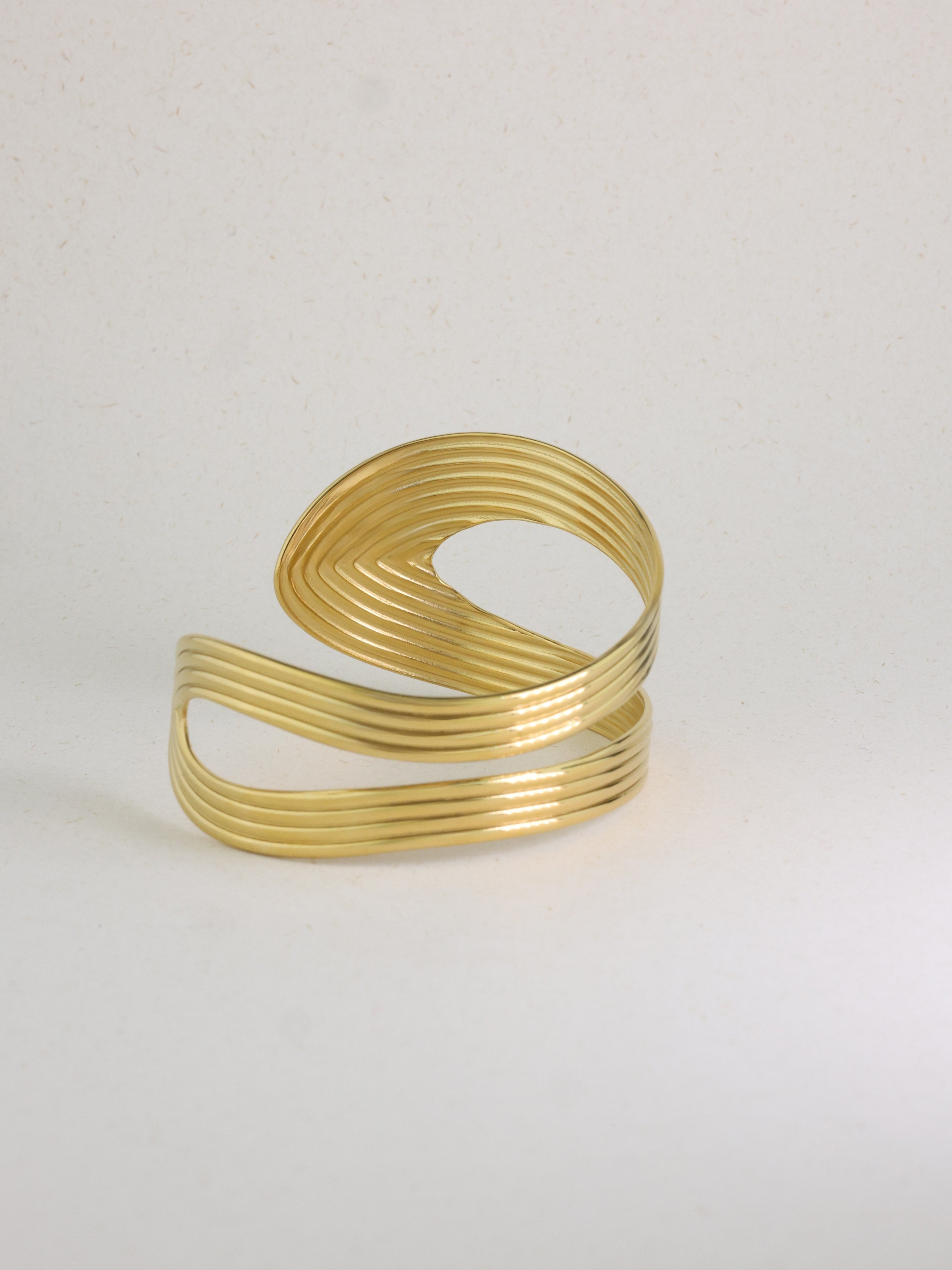 Twin Double Band Bangle