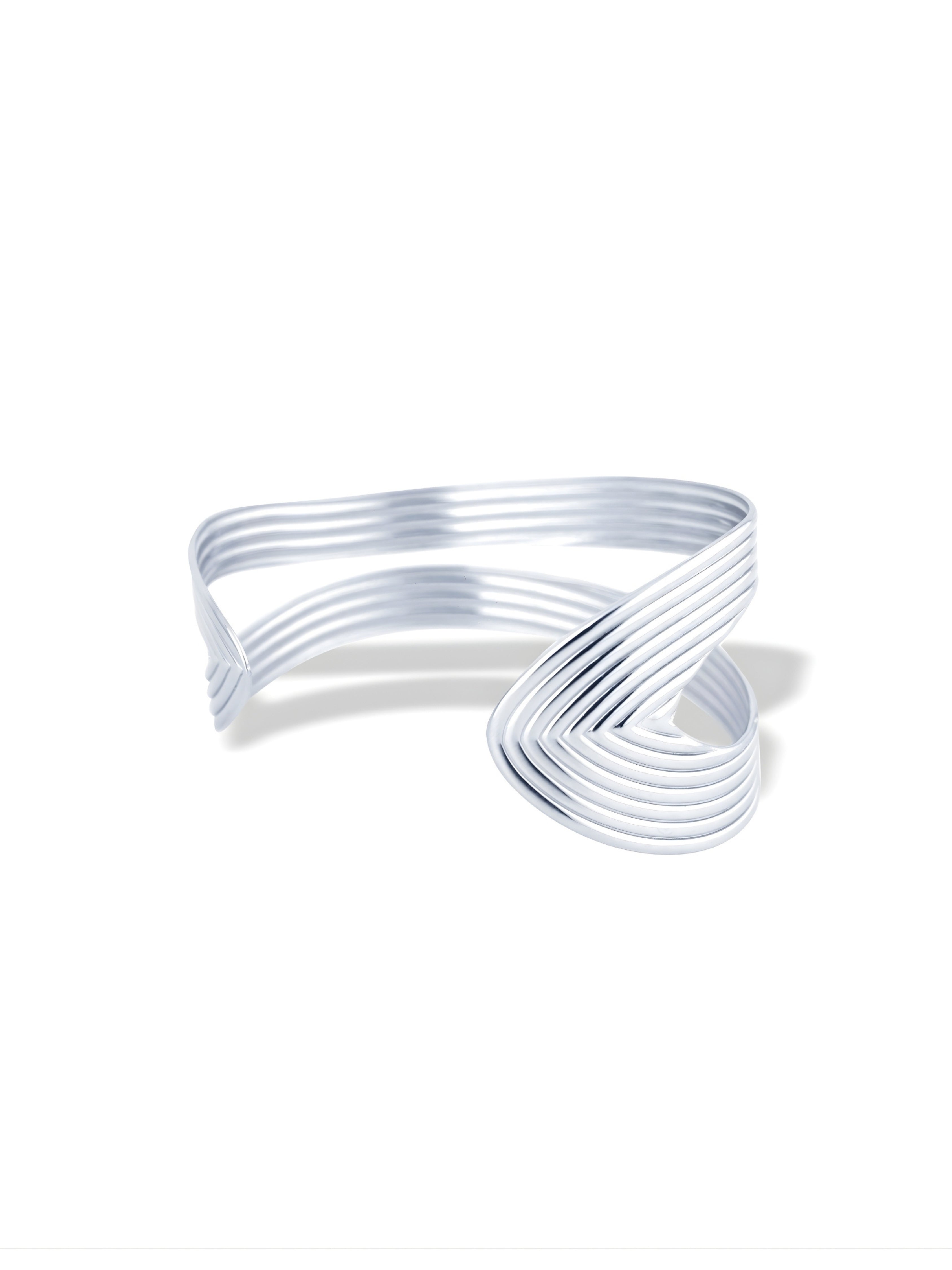 Unique Twin Double Band Adjustable Bangle