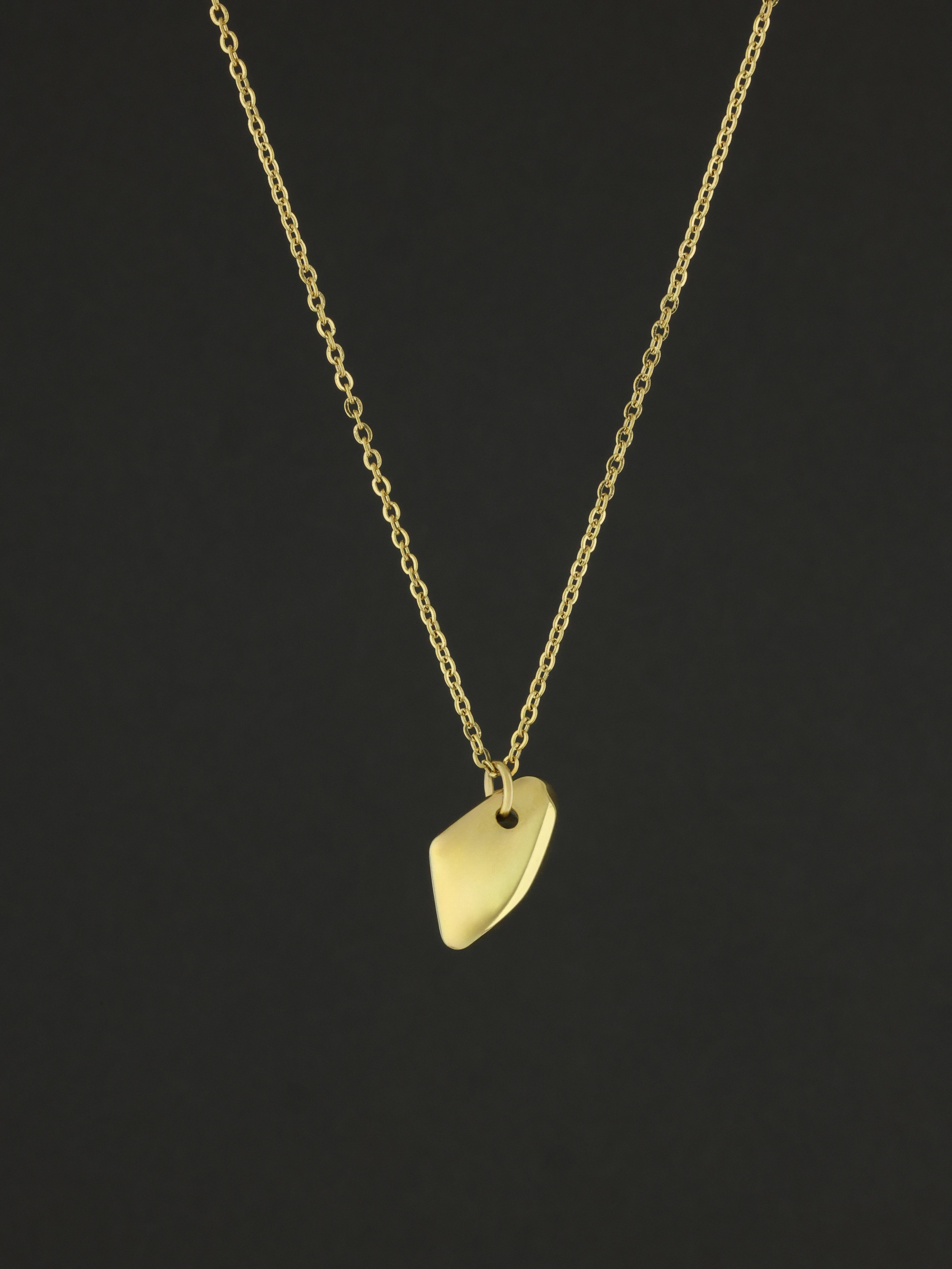 The Sculpted Heart Pendant