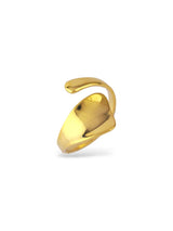 Boldera Classic Gold Ring with Strong Band Design - Doulaat