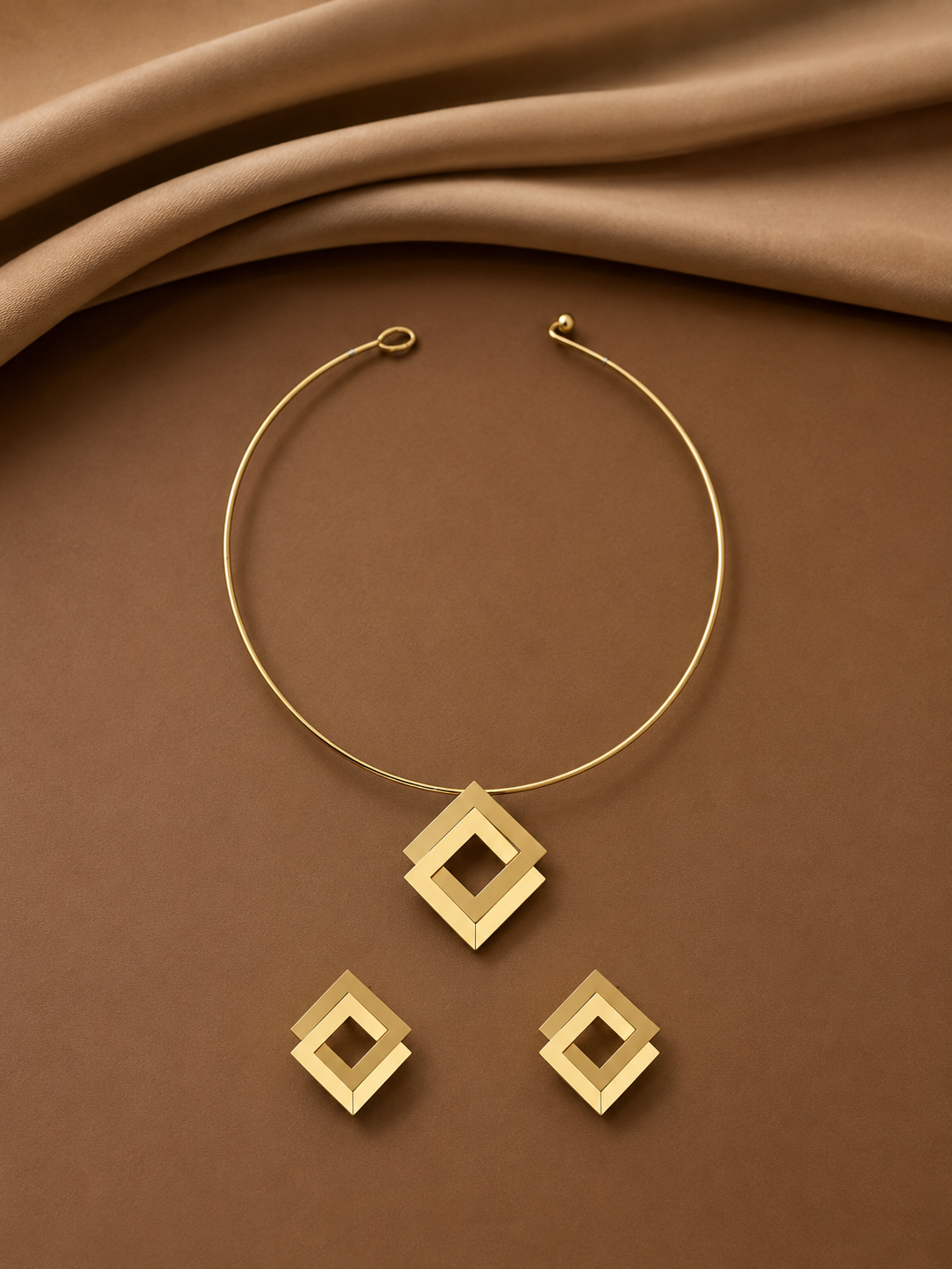 Recto Geometric Jewelry Set