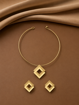 Recto Geometric Jewelry Set