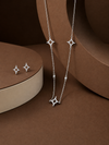 Silver Sparkle Star Set