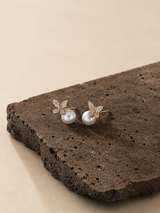 Celestial Flutter Pearl Studs