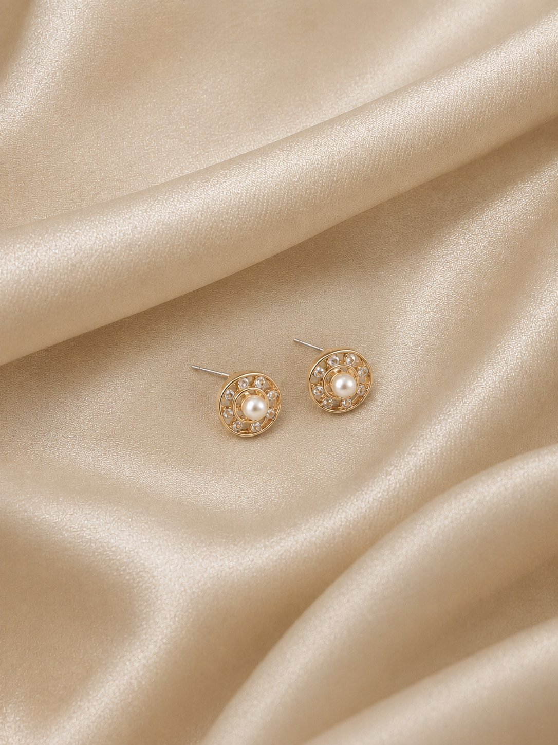 Spiral Pearl Jewelry Set