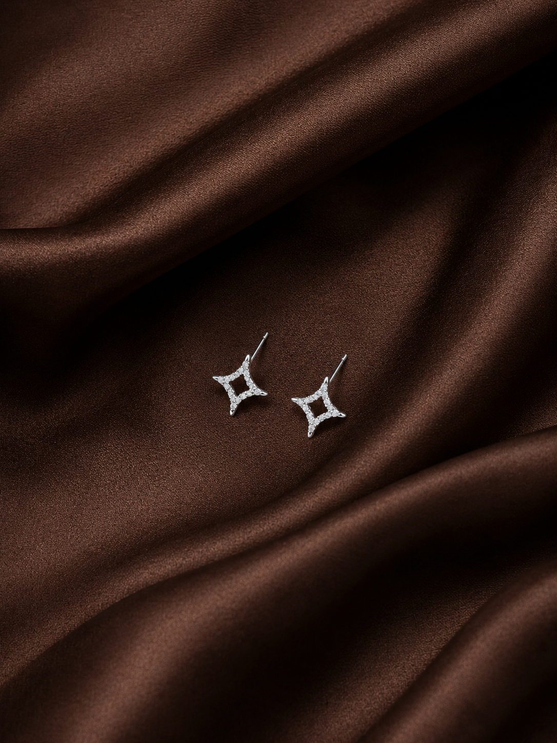 Silver Sparkle Star Set