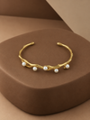 Sleek Pearl Bangle