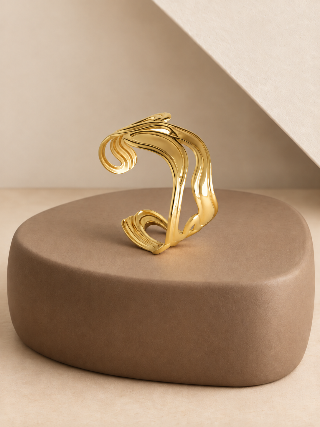 Flow Wave Bangle