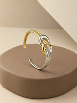 Zenith Twist Statement Bangle