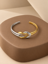 Zenith Twist Statement Bangle