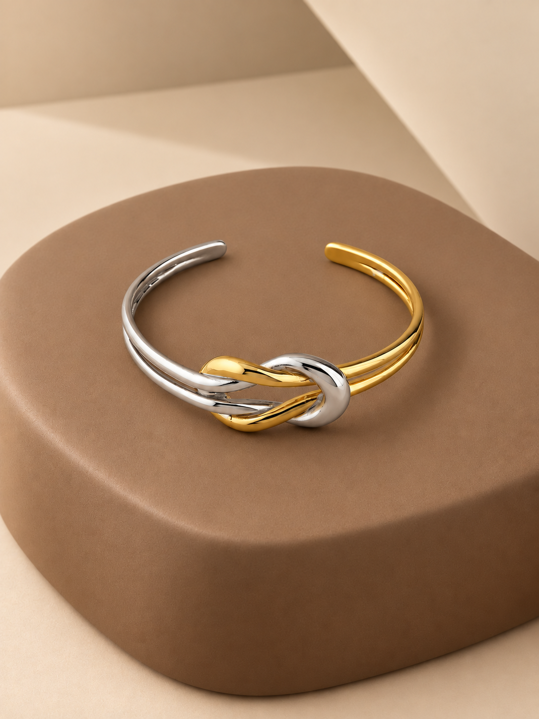 Zenith Twist Statement Bangle