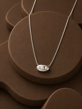Three Pearl Pendant Necklace