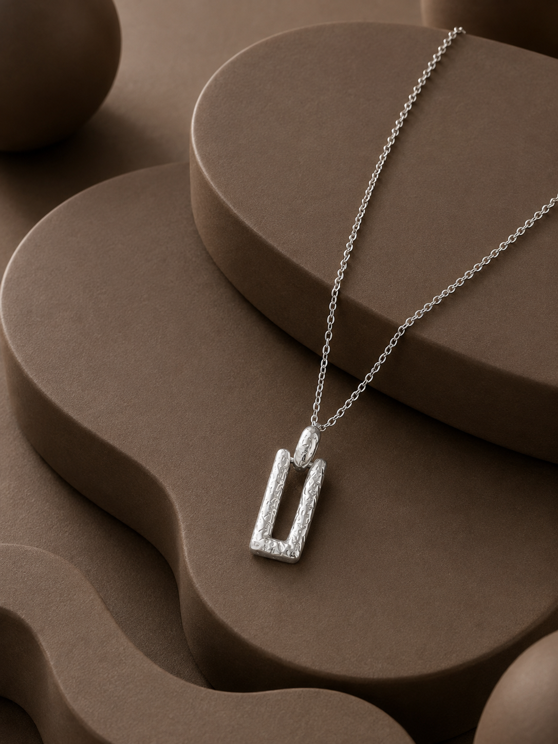 Sterling Open-FrameNecklace