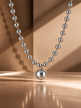 Sphere Drop Necklace