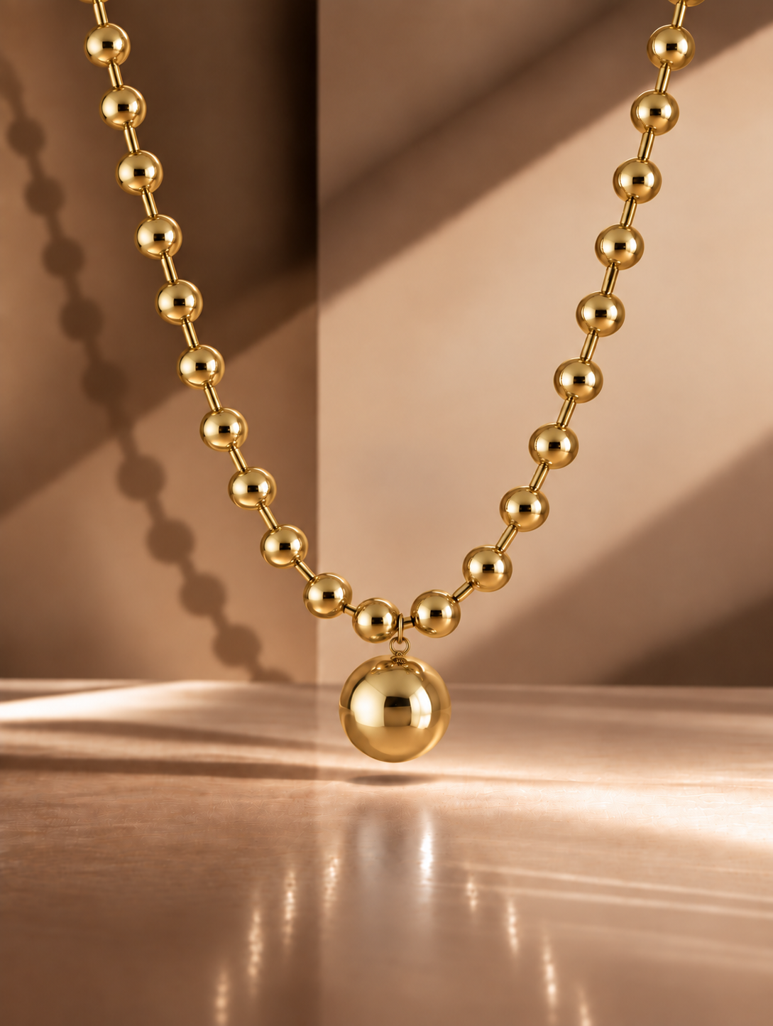 Sphere Drop Necklace