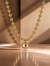 Sphere Drop Necklace