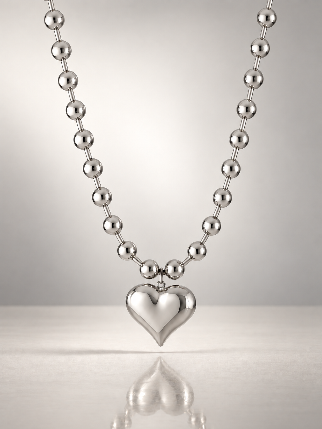 Heart Bead Necklace
