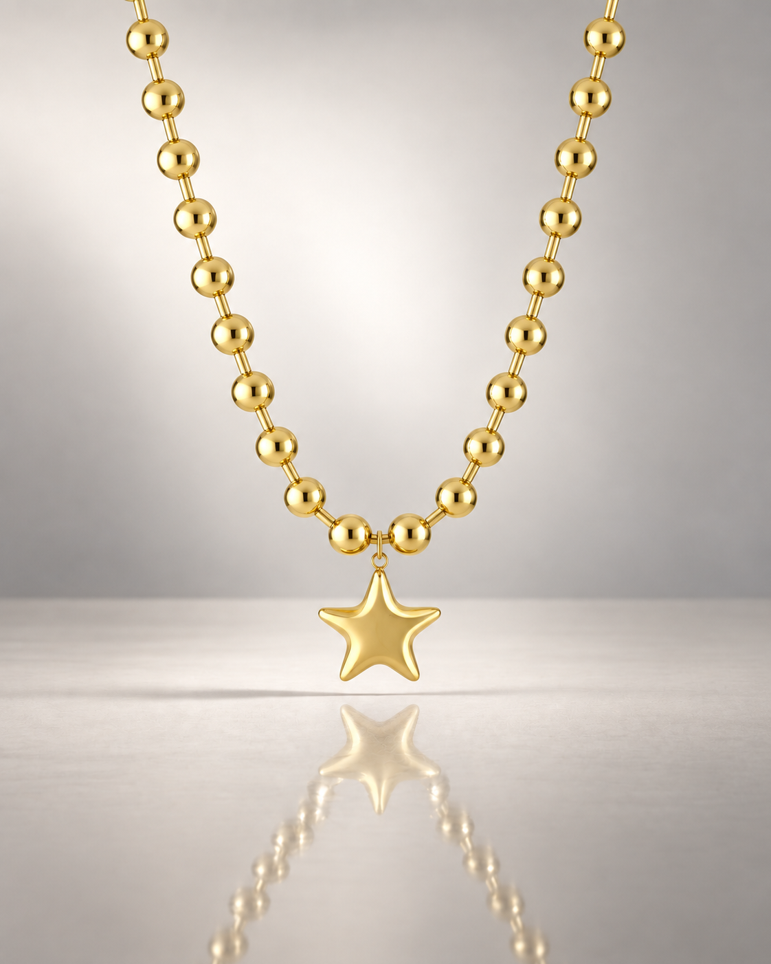 Star Bead Necklace
