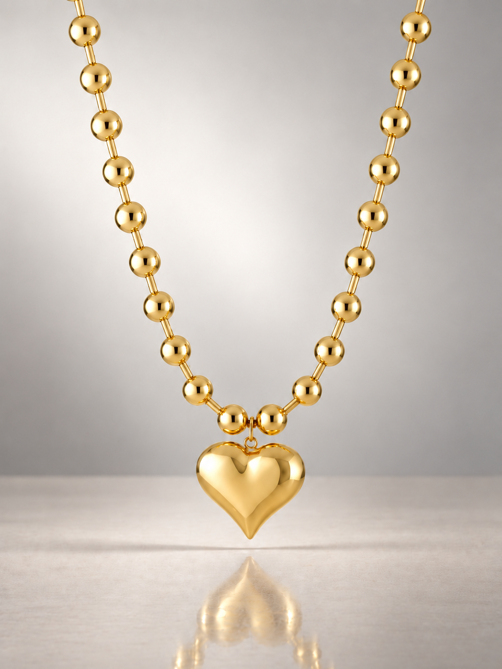 Heart Bead Necklace