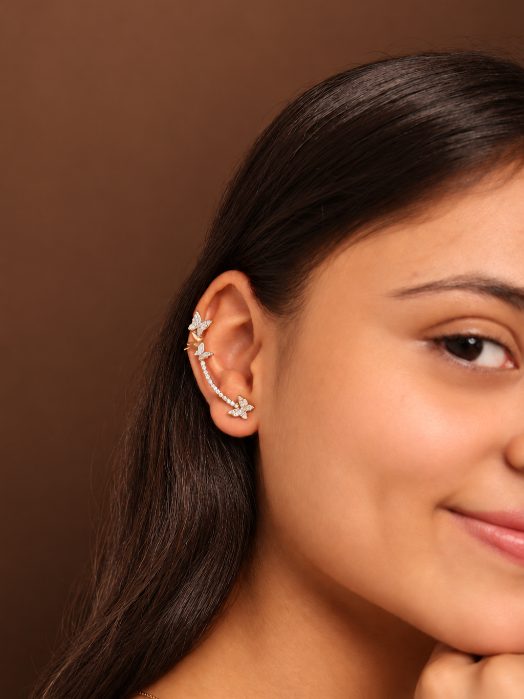 Celeste Butterfly Earcuffs