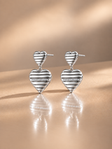 Halo Hearts Studs