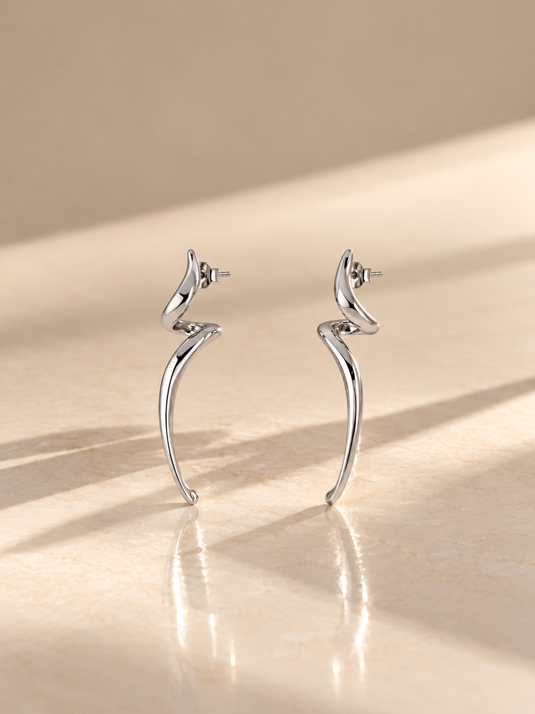 Velour Twist Hoops