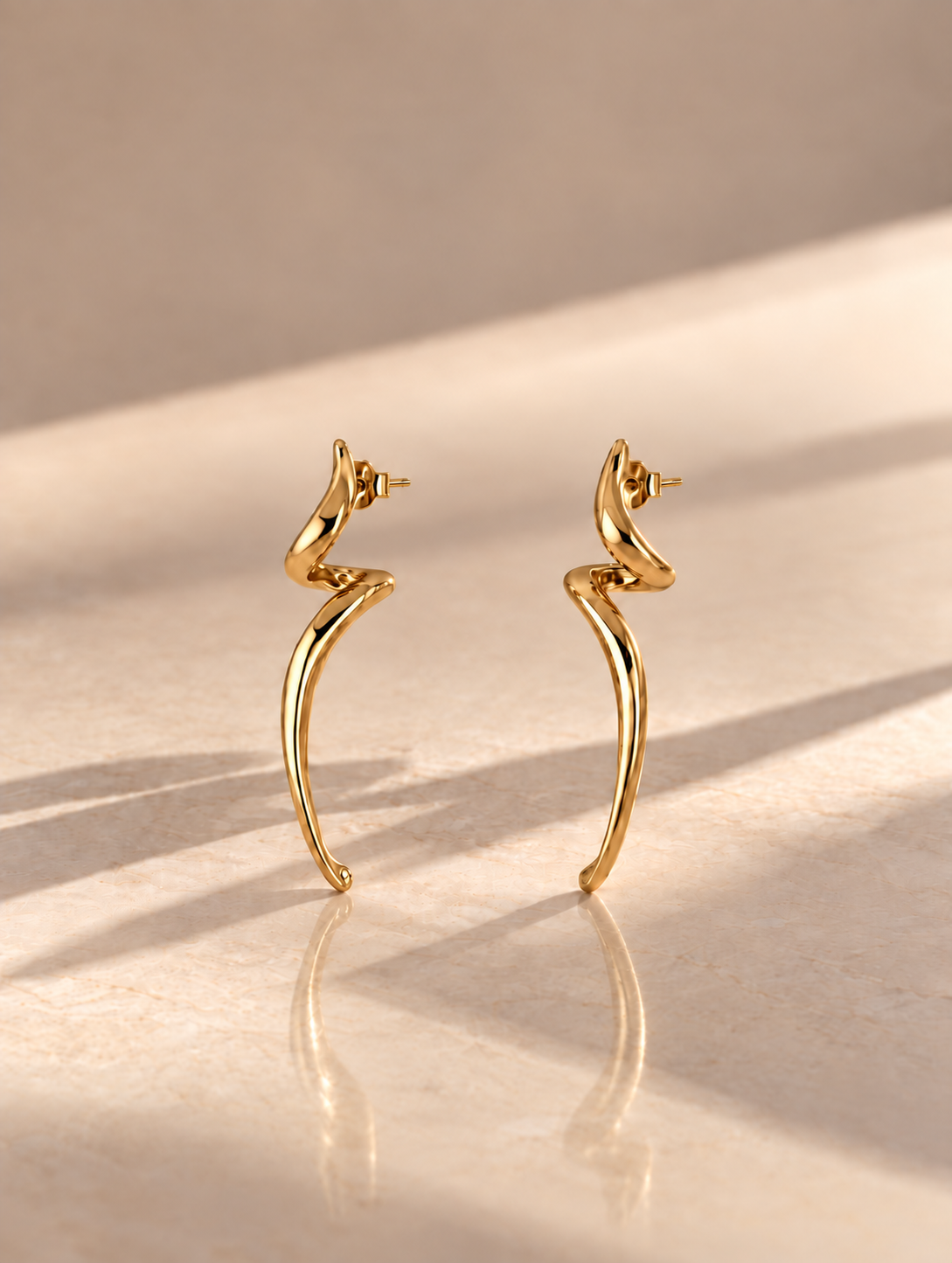 Velour Twist Hoops