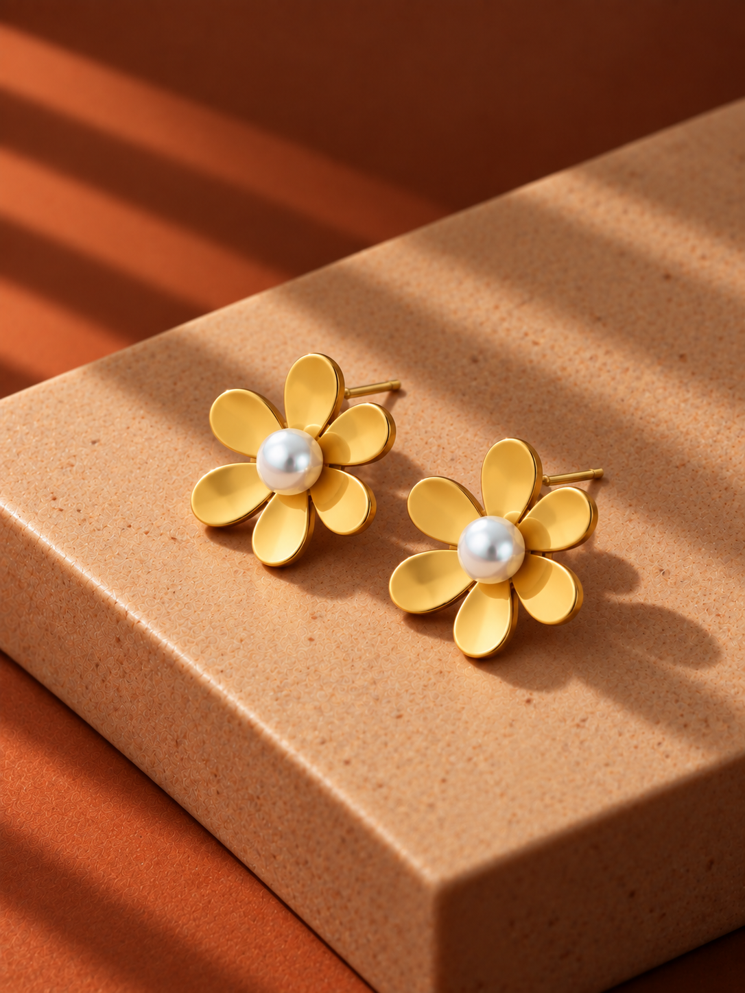 Petal Pearl Studs