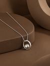 Orbital Pearl Pendant