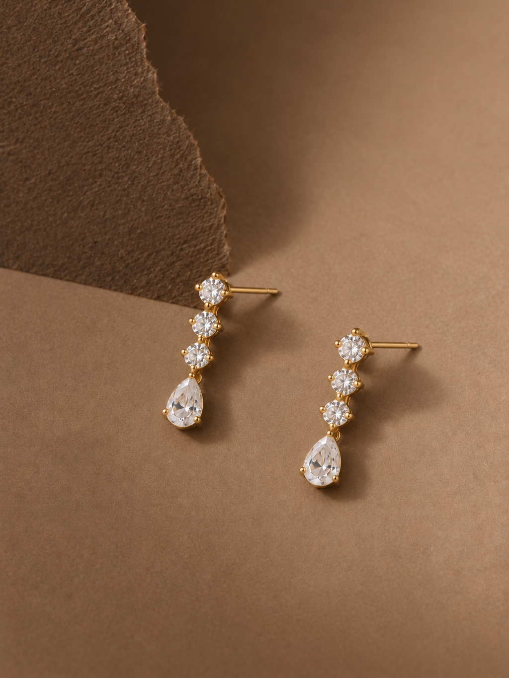 Crystal Drop Studs